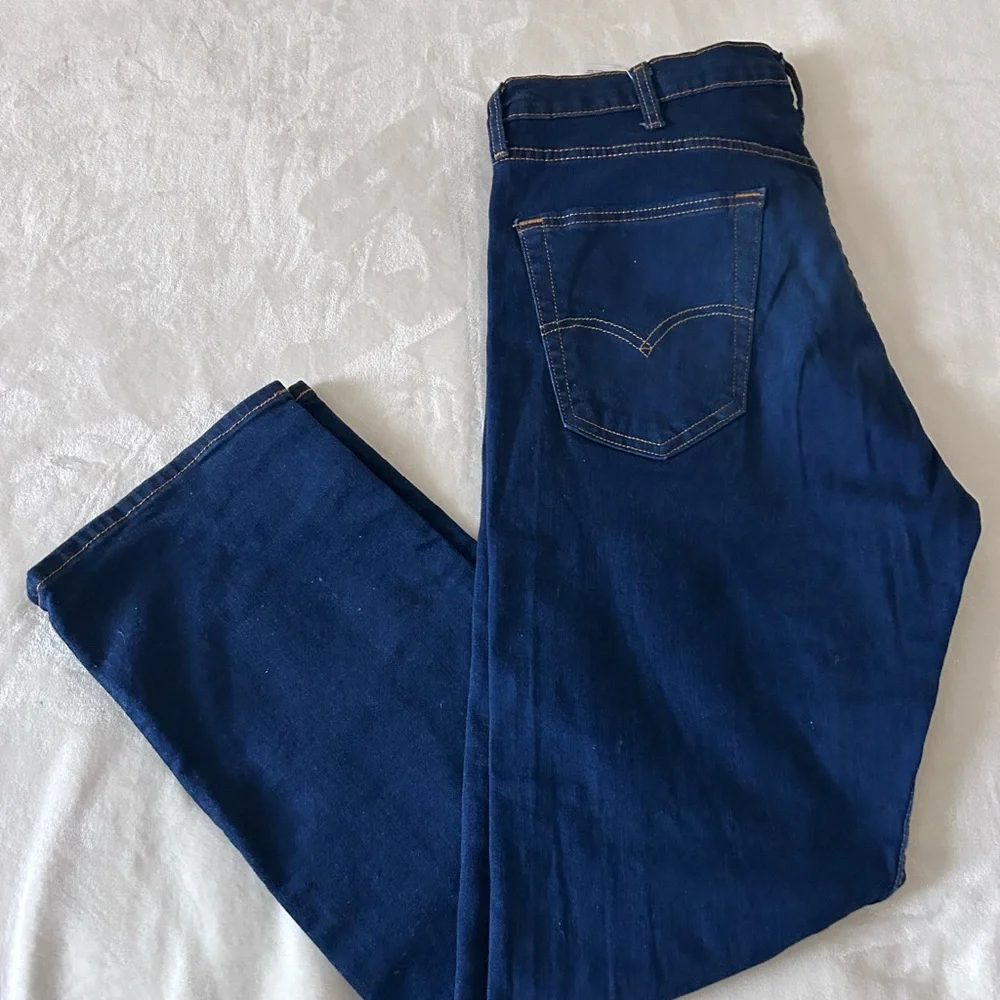 NWT Levi's Men's Dark Indigo Straight Jeans